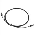 thumbnail image 4 of 20pcs 2M Mini 3.5mm Plug Digital Optical Audio Cable SPDIF Optical Fiber Line,20 x Audio Optical Fiber Line,Black, 4 of 9