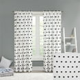 thumbnail image 7 of Home Essence Apartment Ashley Pom Pom Embellished Window Panel, 7 of 7