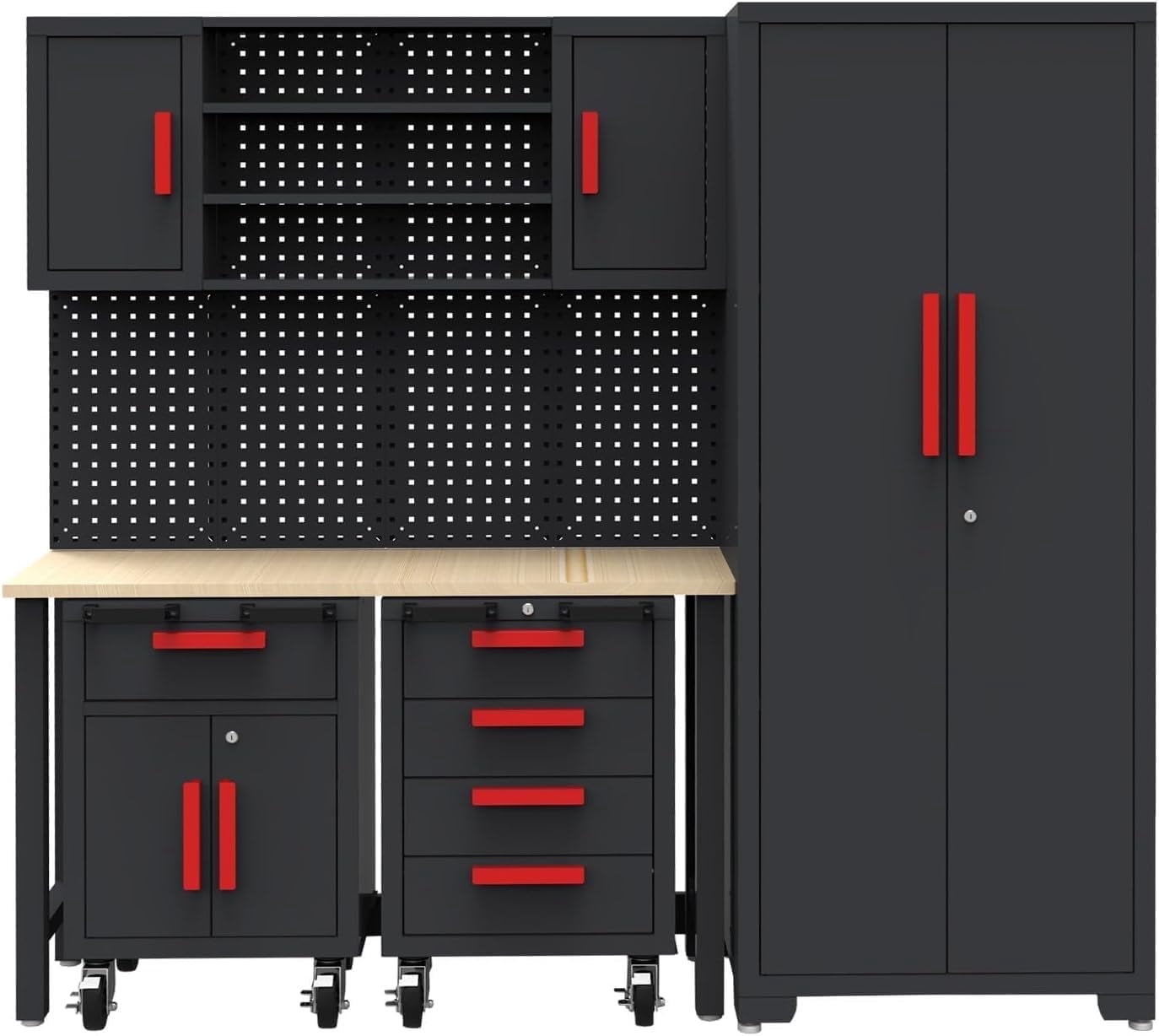 Kennedy 297XB 00614 ROLLER CABINET 7 DRAWER W/BALL BEARING BRN