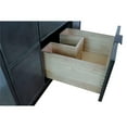 thumbnail image 6 of Bellaterra Home 36" Single wall mount vanity in Linen Gray finish - cabinet only, 6 of 9