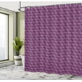 thumbnail image 4 of Ambesonne Flamingo Shower Curtain, Aloha Exotic Birds, 69"Wx70"L, Plum and Pink, 4 of 4