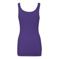 thumbnail image 3 of Next Level - Women’s Spandex Jersey Tank - 3533 - Purple Rush - Size: 2XL, 3 of 5