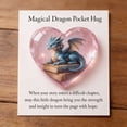 thumbnail image 6 of Magical Dragon Pocket Card Hug Gift, Exquisite Compact Commemorative Present, Comforting Pocket-sized Keepsake, Thoughtful Small Gift for Special Occasions and Daily Cheer, 2.75*3.54in, B, 6 of 6