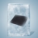 thumbnail image 3 of Almohadilla de enfriamiento de gel de silicona para automóvil, cojín de asiento de enfriamiento de gel para el verano, rectangular negra, 3 of 6