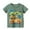 Green, variant on MUXiin Toddler Shirts Boys 4t Animal Print Cute Funny Short Sleeve Tee for Toddler Cotton Birthday Shirts Summer Clothes for Girls