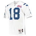 thumbnail image 2 of Men's Mitchell & Ness Peyton Manning White Indianapolis Colts 2006 Authentic Throwback Retired Player Jersey, 2 of 3