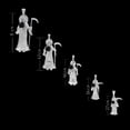 thumbnail image 2 of Dije De Santa Muerte De Plata 925 6.2cm, 2 of 3