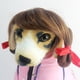 thumbnail image 4 of Pelucas para perros Disfraces para el cabello de gato Pelos sintéticos suaves para el cabello de perro Peluca rizada Lucy Trenzas para mascotas, 4 of 6