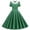 Army Green, variant on Women 50s 60s Retro Rockabilly Swing Dress Polka Dot Double Breasted Notch Lapel V-Neck Dresses Cocktail Party Evening Prom Gown