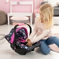 thumbnail image 6 of Bayer Design Dolls: Car Seat - Turquoise, Pink, Stars - Fits Dolls Up To 18", Safety Belt, Sun Canopy, Accessory For Plush Toys Stuffed Animals & Dolls, Suitable For Children Ages 3+, 6 of 7