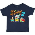 thumbnail image 3 of Inktastic It's My Birthday Circus Train 2nd Birthday Boys or Girls Toddler T-Shirt, 3 of 5