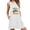 A01406-White, variant on CALAFEBILA Womens Dresses Plus Size Sleeveless Floral Mini Sun Dress Pockets Tank Dress Short Womens Dresses