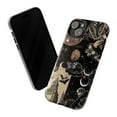thumbnail image 3 of Mystic Gothic Phone Case – Vintage Celestial Moon & Skeleton Collage Aesthetic, Protective Cover for iPhone 16 15 14 13 12 11 Pro Max Plus Mini, 3 of 6
