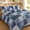 Dark blue, variant on 2pcs Twin Country-style Patchwork Quilt Set With Quilted Check Design, Machine Washable,Available In Multiple Colors And Sizes