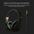 thumbnail image 7 of Back to School Gifts under $5 Bluetooth Headphones Over Ear,Hi-Fi Stereo Wireless Headphones Deep Bass Foldable Wired/Wireless/TF For Cell Phone/PC Bluetooth 5.0 Wireless Headset With Mic Clearance, 7 of 7