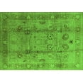 thumbnail image 1 of Ahgly Company Indoor Rectangle Oriental Green Industrial Area Rugs, 3' x 5', 1 of 4