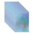 thumbnail image 1 of Bleidruck 25 Hojas De 8,25 X 11,7 Pulgadas, Película Holográfica Laminada En Frío Premium De Vidrio Roto, Superposición Holográfica Con Purpurina, Película Autoadhesiva Laminada, 1 of 6
