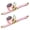 Pink, variant on Mega Cargo Control USA 1-pack Heavy Duty 2" x 40' Ratchet Strap J Hook Flatbed Truck Farm Tie Down, 3333 lbs Wll, Green