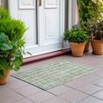 thumbnail image 6 of Addison Rugs Chantille Indoor/Outdoor Transitional Stripes Aloe Washable Rectangle Rug, 1'8" x 2'6", 6 of 6