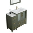 thumbnail image 5 of Vanity Art 42" Single Sink Freestanding Bathroom Vanity Set with Ceramic Top and Mirror, 5 of 9
