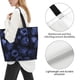 thumbnail image 3 of Disketp Blue-Purple Raspberries Bolsa Tote Estampada para Mujer, Bolso de Hombro y de Mano para Compras y Viajes, 3 of 8