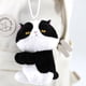 thumbnail image 2 of Gato de peluche colgante Naiovety decoración fiesta negro, 2 of 6