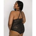 thumbnail image 4 of Curvy Couture Women's Plus Size No Show Lace Bodysuit, 4 of 4