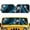 Blue Polynesian Tattoo Floral, variant on Uorisanigo Windshield Sun Shade for Jeep Wrangler Rubicon Sahara TJ JK JKU 2 Door & 4 Door, Aluminum Foil Front Window Red Camouflage Print Sun Visor Blocks UV Rays Foldable Sunshade