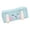 Blue, variant on Hyknon Cute Bunny Ears Pencil Case, Large Capacity Waterproof Pencil Pouch Bag with Zipper, Thick Beige Makeup Storage Organizer for Stationery College Classroom