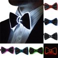 thumbnail image 1 of SAYOO Pajarita para Hombre con Luz LED Luminoso Intermitente Corbata de Alambre Fiesta de Baile Decoración de Noche SAYOO moderno, 1 of 5