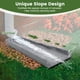 thumbnail image 3 of Caucho antisalpicaduras Rubber Downspout Splock, paquete de 2 canaletas para lluvia, color gris, 3 of 7