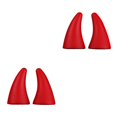 thumbnail image 1 of Shengyu 2piece Sticker Devil Horn Car Roof Decoration Eye-Catching And Waterproof Hood Stickers Car red 2Set, 1 of 6