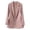 Pink, variant on Admvng Winter Jackets for Women Solid Color Long Sleeve Lapel Real Pocket Suit Jacket,Sizes S-3XL