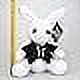 thumbnail image 1 of Black Butler Kuroshitsuji Ciel Phantomhive Rabbit Plush Doll (white) 25cm, 1 of 3