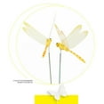 thumbnail image 3 of 100Fens 8Pcs Dragonflies Garden Pole Decorative Garden Flowers Potted Ornaments Artificial Dragonflystakes Indoor Outdoor Yard Garden Flower Pot Decoration, 3 of 5