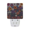 thumbnail image 5 of Yayeee LED Night Light for The Home Plug in With Light Sensors 2 Pack, Purple Flowers, 5 of 6
