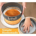 thumbnail image 3 of shiyou-Webake 8 Inch Springform Pan Set for Baking, Nonstick Cheesecake Pan Deep Dish Round Cake Molds with 50 Pcs Parchment Paper Liners, 3 of 4