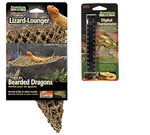 penn plax reptology lizard lounger
