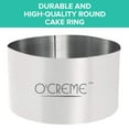 thumbnail image 4 of O'Crme Cake Ring Stainless Steel 3" diam. 2" High, 4 of 7