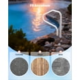 thumbnail image 6 of VEVOR Pool Rail, 48 x 32 inch Pool Handrail, 220 lbs Load Capacity Heavy Duty Stainless Steel Swimming Handrail, Seamless Welding, Recessed or Base Mount, for Poolside, Water Parks, Spa Centers, 6 of 9