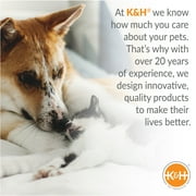K&H Pet Products Original Lectro-Kennel Outdoor Heated Dog Pad with Free Cover Black Medium 22.5 X 16.5 Inches