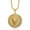 Gold Color, variant on Mens Hip Hop Jewelry Iced Out 14K Yellow Gold Fashion Bling Bling Lion Head Pendant Men Necklace Golden Silver Color For Gift/present