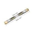 thumbnail image 2 of Metal Internal Flex Frames, 4pack 5.91"x0.55" Hexagon Lock Frame Kiss Lock for DIY Purse Handle Bag Making Sewing Craft, 2 of 6
