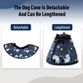 thumbnail image 3 of Soft Cat Cone, After Surgery Recovery for Cats & Kittens, Breathable, Adjustable Cat Cone to Stop Licking ,Foldable Water Resistant Cat Collar, Protective Collar for Kitten, for Cats Neck 7"-11.5",S, 3 of 7