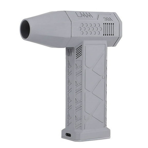 Violent Fan High Power Brushless Motor Jet Fan Dust Collector Mini Air Dust Blower Grey