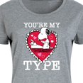 thumbnail image 3 of Peanuts - You're My Type - Women's Any Way Dress, 3 of 7