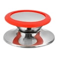 thumbnail image 1 of kurtrusly Bouton de Couvercle de Pot en Acier Inoxydable Anti-Brûlure Remplacement Poignée de Couvercle de Poêle Accessoires Modifiés Rouge Grand 1Ensemble, 1 of 6