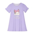 thumbnail image 3 of RXIRUCGD 2025 Vêtements d'Été pour Enfants 3-12 Ans Mode Imprimée Pyjama Rêveur Mi-Mollet Chemise de Nuit, 3 of 3