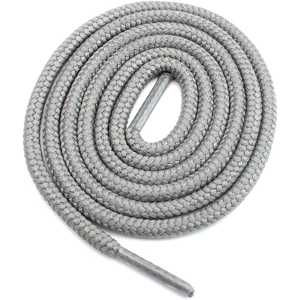 Round Shoelaces 3/16" Thick Solid Colors for All Shoe Types Several