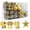 Gold, variant on 101PCS Christmas Tree Baubles Xmas Hanging Balls Set for Christmas Tree Decorations